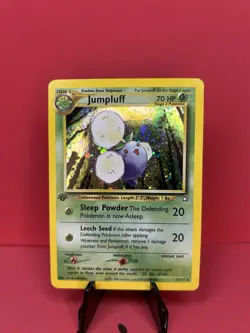 Pokemon 2000 - 1st Edition Jumpluff 7/111 - Neo Genesis - Near Mint - Image 1