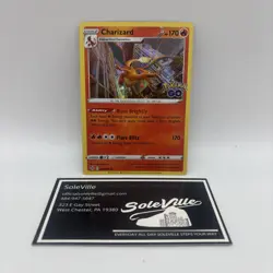Charizard 010/078 Pokemon GO Holo & Reverse Holo Set - Rare Starter Pokemon - Image 2