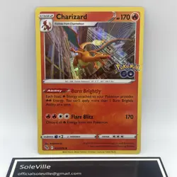 Charizard 010/078 Pokemon GO Holo & Reverse Holo Set - Rare Starter Pokemon - Image 3