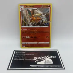 Charizard 010/078 Pokemon GO Holo & Reverse Holo Set - Rare Starter Pokemon - Image 5