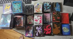 Pokemon TCG Accessory Lot Of Sleeves 50 Plus See Great Photos - Image 1