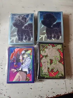 Pokemon TCG Accessory Lot Of Sleeves 50 Plus See Great Photos - Image 4