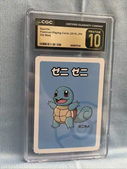 CGC 10 Pristine Pokemon TCG: Squirtle (JPN) - Old Maid Pokemon 2019 - Image 3