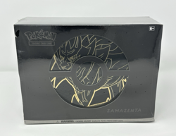 Pokemon TCG Sword Shield Elite Trainer Box Plus Zamazenta *Imperfect Seal* 753569218804 - Image 1