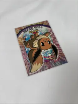 2000 Topps Pokemon TV Animation Edition Series 3 Non Holo #133 Eevee Blue Label - Image 3
