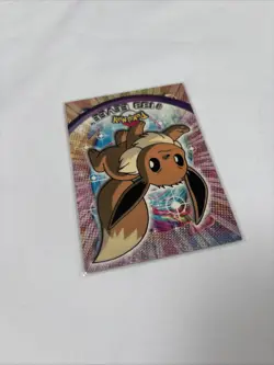 2000 Topps Pokemon TV Animation Edition Series 3 Non Holo #133 Eevee Blue Label - Image 3