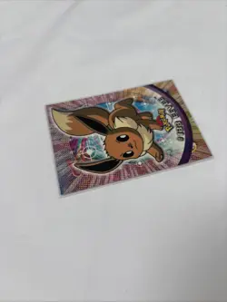 2000 Topps Pokemon TV Animation Edition Series 3 Non Holo #133 Eevee Blue Label - Image 4