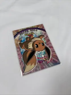 2000 Topps Pokemon TV Animation Edition Series 3 Non Holo #133 Eevee Blue Label - Image 3