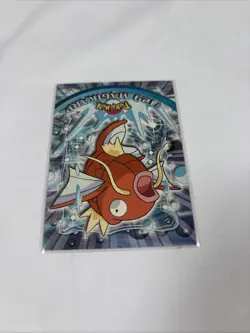 Topps Pokemon Magikarp 129 Series 3 Blue Logo Non Holo TV Animation Edition - Image 3