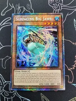 Surfacing Big Jaws - MP25-EN012 (Starlight Rare) 1st Edition Yugioh Tcg - Image 1
