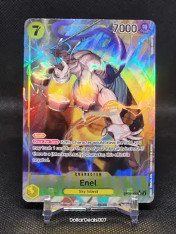 One Piece CCG Enel 100 Alternate Art Awakening of the New Era OP05 - Image 1