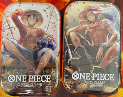 One Piece Tin Pack Set Vol 2 lot of 2 | TS-02 OP-13 | Factory Sealed | Bandai - Image 1