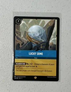 Disney Lorcana Lucky Dime 165/204 Into the Inklands - Legendary - Image 1