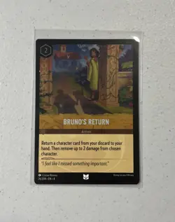 Disney Lorcana Bruno's Return 26/204 Ursula's Return Cold Foil - Image 1