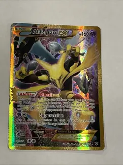 Alakazam EX 125/124 Pokemon Trading Card - Image 2