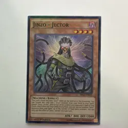 Jinzo - Jector - SECE-EN031 - Super Rare - 1st Edition Near Mint Yugioh! Card - Image 1