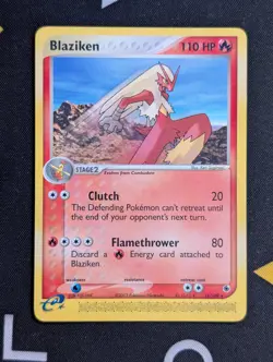 Blaziken - 15/109 - Pokemon Ex Ruby & Sapphire Non-Holo Card NM - Image 1