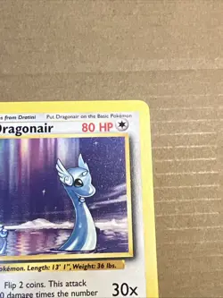 Pokemon TCG Dragonair Base Set Unlimited Rare Card 18/102 NM Condition - Image 4