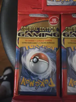 Pokemon Sealed 15 Card Lot X5. 3 Holo Guaranteed Per Pack, 1/5 Chance For Ultra - Image 2