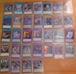 LOT of 32 YUGIOH TGC Cards - English and Korean - Image 1