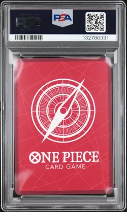 Shanks (2025 PSA Magazine Promo) OP09-001 One Piece Promotion Cards Foil PSA 10 - Image 2