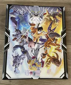 Digimon Card Game Omegamon Binder And Sleeve Pages Only - Image 1