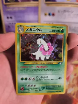 Pokemon Karte Card Meganium Meganie Neo Genesis 2000 Holo Wotc japanese NM- - Image 4