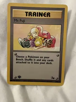 MR. FUJI - 58/62 - 1st Edition Fossil - Pokemon Card - Image 1