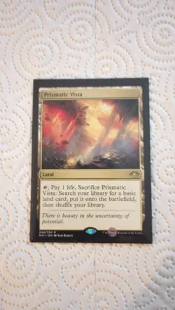 Magic the Gathering Prismatic Vista Modern Horizons Regular Rare Card - Image 2