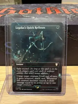 Legolas's Quick Reflexes (Borderless) 493 LTC NM MTG - Image 1