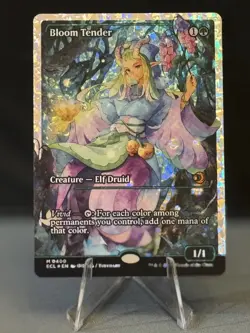 Bloom Tender (0400) (Showcase) (Fracture Foil) Lorwyn Eclipsed Fracture Foil MTG - Image 1