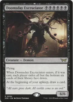 Doomsday Excruciator R Duskmourn: House of Horror 94 LP MTG - Image 1