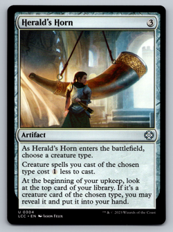 Herald's Horn U 0304 the Lost Caverns of Ixalan Regular - Image 1