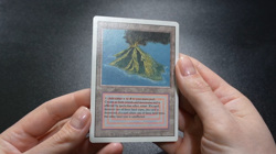 Volcanic Island Magic Card Dual Land Revised MTG Reserved List - Image 2