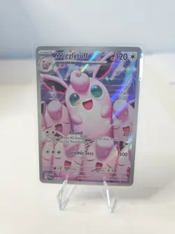 Wigglytuff, Pokemon Near Mint, Phantasmal Flames, Illustration Rare, 105/94 - Image 1