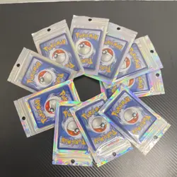 MYSTERY Pokemon TCG Sealed Collectible Lot of 10 Booster Packs READ DESCRIPTION - Image 1