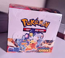 POKEMON TCG: Scarlet & Violet Surging Sparks Booster Box 36 Packs NEW SEALED - Image 1