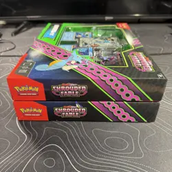Pokemon TCG: Shrouded Fable, Set of Greninja and Kingdra EX Boxes Sealed - Image 4