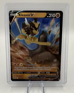 Pokemon TCG Kleavor V Sword & Shield - Astral Radiance 087/189 Holo Ultra Rare - Image 1