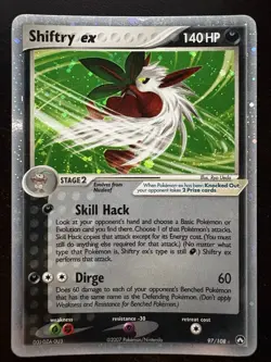SHIFTRY EX 97/108 EX POWER KEEPERS NM POKEMON - Image 1