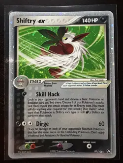 SHIFTRY EX 97/108 EX POWER KEEPERS NM POKEMON - Image 5