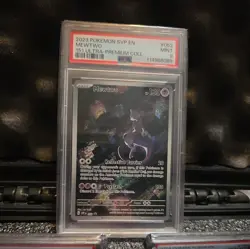 Pokemon Mewtwo 052 Promo Full Art Holo Ultra SVP 151 Premium Collection PSA 9 - Image 1