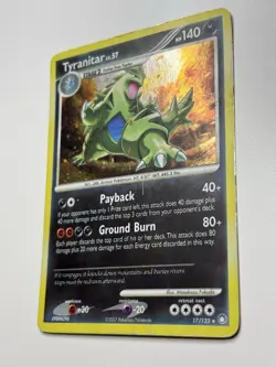 Tyranitar 17/123 Diamond And Pearl DP Mysterious Treasures Holo Rare Pokemon MP - Image 3