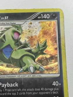 Tyranitar 17/123 Diamond And Pearl DP Mysterious Treasures Holo Rare Pokemon MP - Image 4