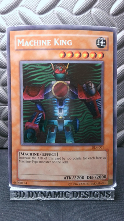 | Yugioh Machine King DL4-001 Super Rare Duelist League Promo HP 🔥 | - Image 1