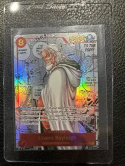 Silvers Rayleigh OP08-118 Manga Alternative Art Two Legends One Piece, English - Image 1