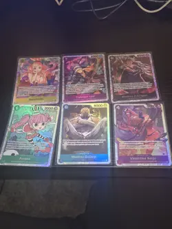 One Piece TCG OP12 6 SR Cards Bundle English - Image 2