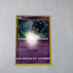 Marshadow SM93 Black Star Promo Cosmos Holo NM Pokemon Card - Image 1