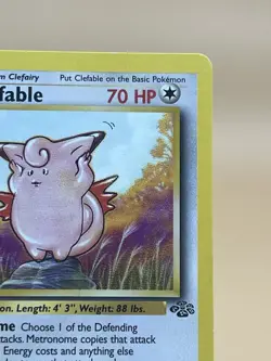 Clefable 17/64 1st Edition Jungle Non Holo Rare 1999 English Pokemon Card WoTC - Image 3