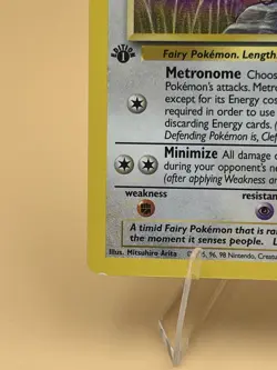 Clefable 17/64 1st Edition Jungle Non Holo Rare 1999 English Pokemon Card WoTC - Image 5